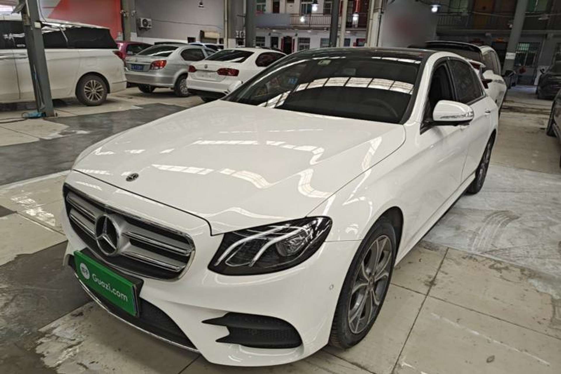 Used Mercedes-Benz E-Class 2020 E 300 L Sporty and Stylish Model Front Left 45 Deg