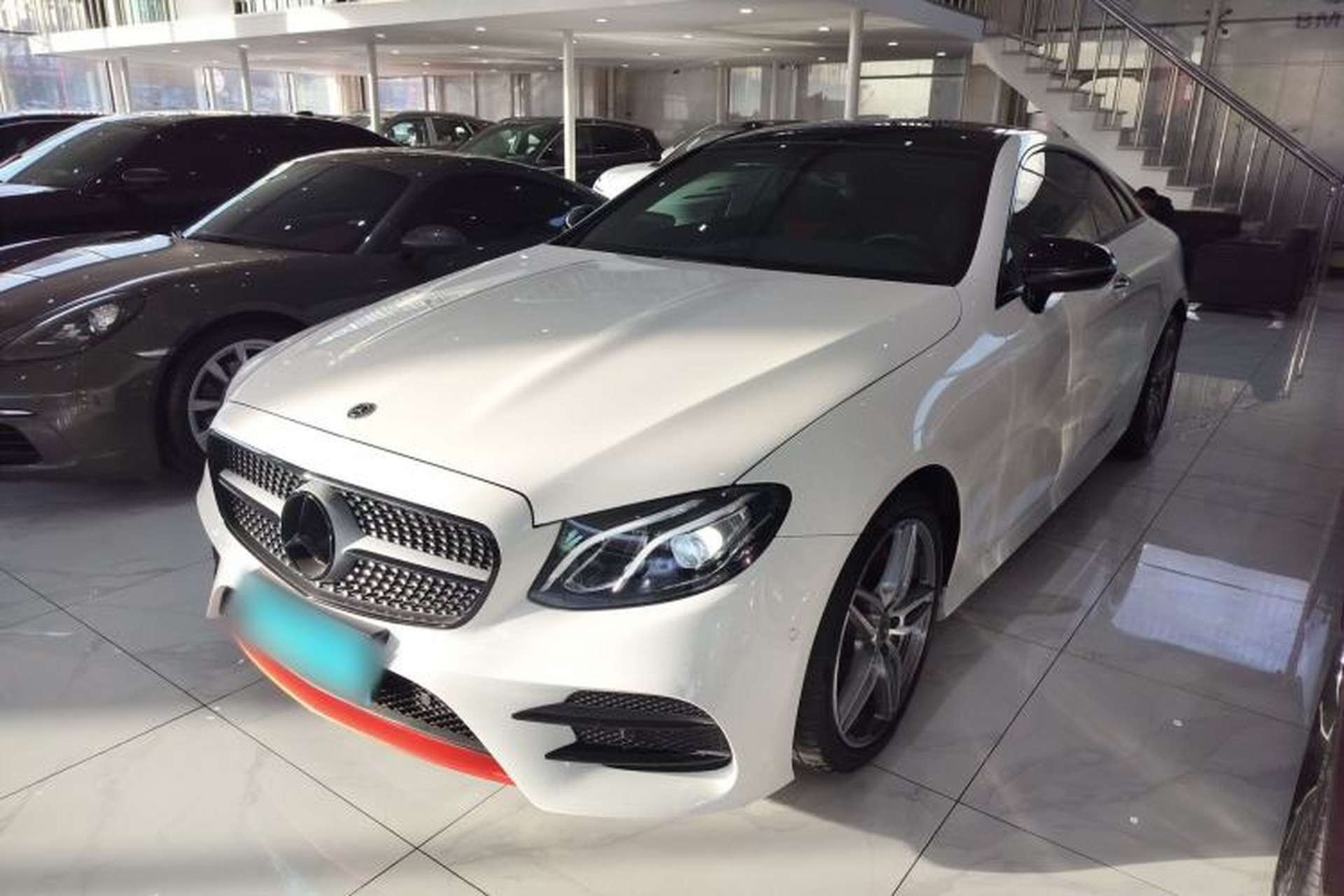 Used Mercedes-Benz E-Class 2020 E 260 4MATIC Coupe Front Left 45 Deg