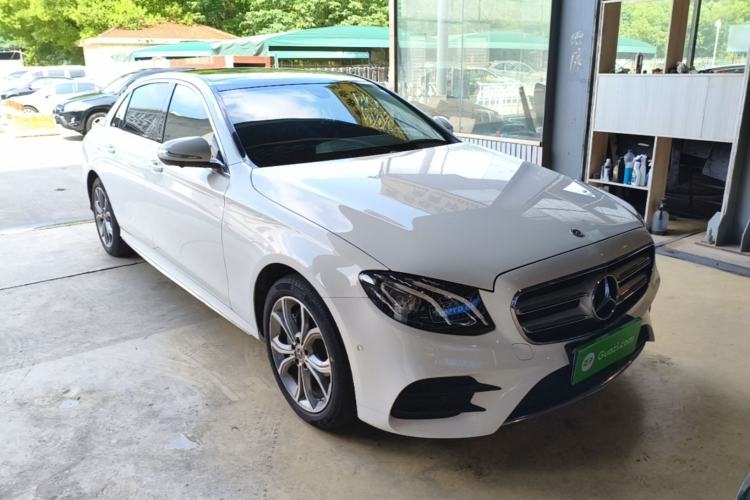 Used Mercedes-Benz E-Class 2020 E 300 L Sporty and Stylish Model Front Right 45 Deg