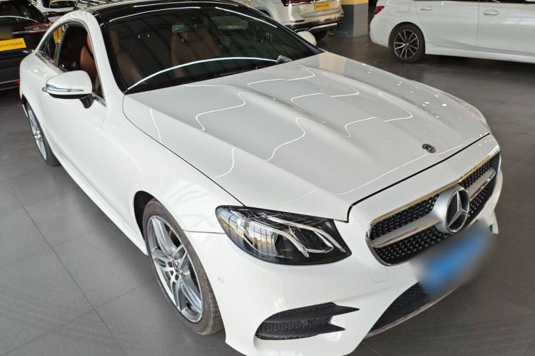 Used Mercedes-Benz E-Class 2020 E 260 4MATIC Coupe Front Right 45 Deg
