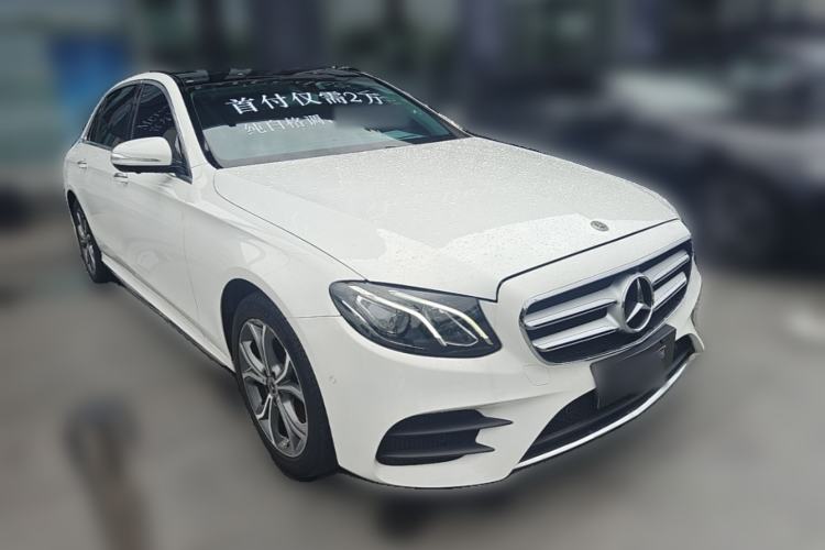 Used Mercedes-Benz E-Class 2020 Restyled E 300 L Sporty and Stylish Edition Front Right 45 Deg