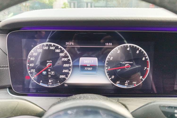 Used Mercedes-Benz E-Class 2020 Restyled E 300 L Sporty and Stylish Edition Instrument Cluster