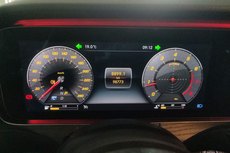 Used Mercedes-Benz E-Class 2020 E 300 L Sporty and Stylish Model Instrument Cluster