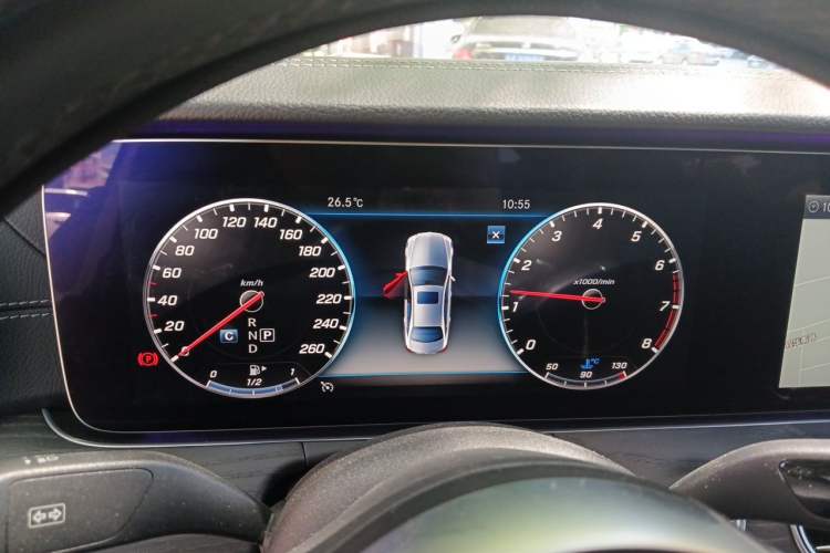 Used Mercedes-Benz E-Class 2020 Restyled E 300 L Sporty and Stylish Edition Instrument Cluster