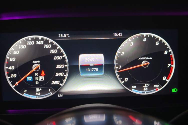 Used Mercedes-Benz E-Class 2020 E 300 L Sport Luxury Edition Instrument Cluster