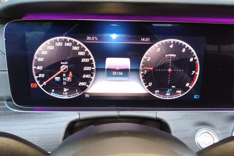 Used Mercedes-Benz E-Class 2020 E 300 L Sporty and Stylish Model Instrument Cluster