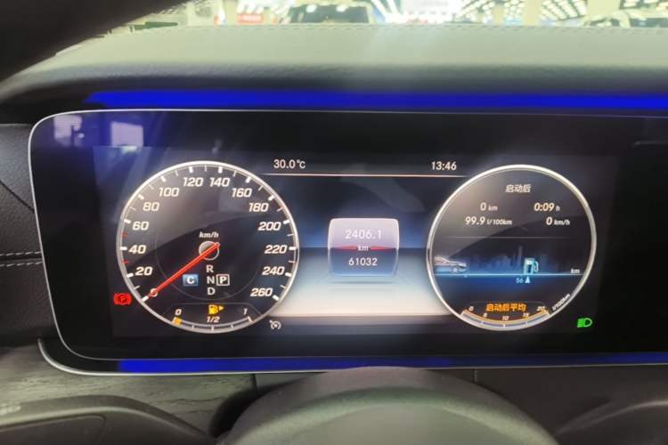Used Mercedes-Benz E-Class 2020 Restyled E 300 L Sporty and Stylish Edition Instrument Cluster