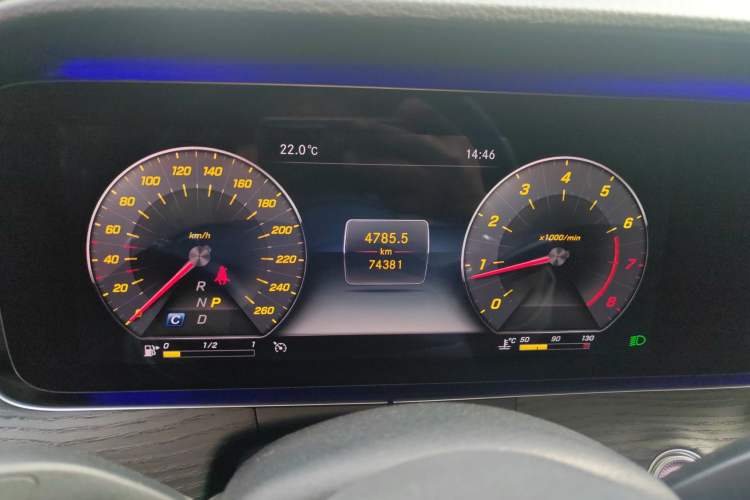 Used Mercedes-Benz E-Class 2020 E 300 L Sporty and Stylish Model Instrument Cluster