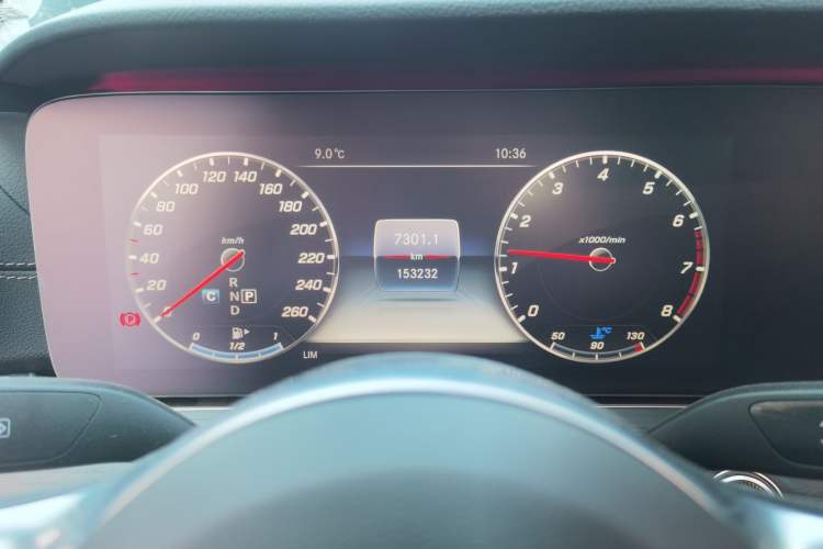 Used Mercedes-Benz E-Class 2020 E 300 L Sporty and Stylish Model Instrument Cluster