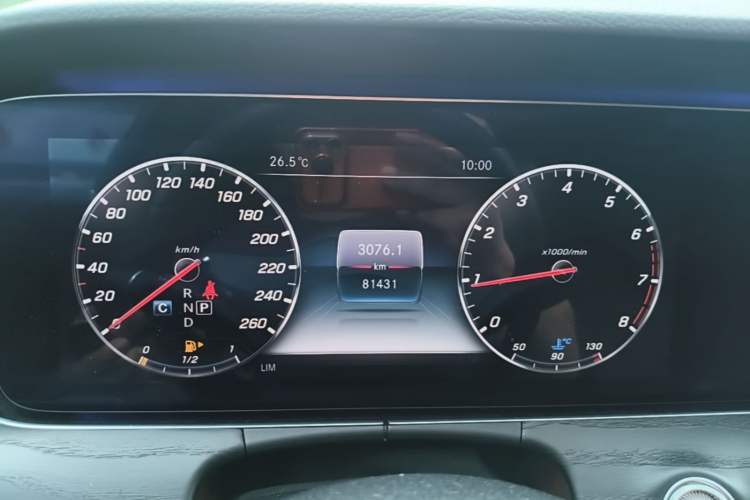 Used Mercedes-Benz E-Class 2020 Restyled E 300 L Sporty and Stylish Edition Instrument Cluster