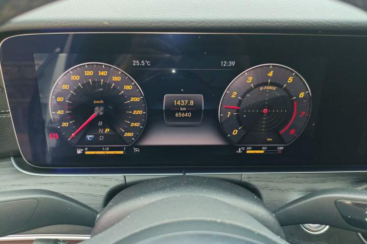 Used Mercedes-Benz E-Class 2020 E 300 L Sporty and Stylish Model Instrument Cluster