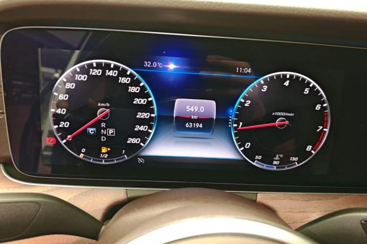 Used Mercedes-Benz E-Class 2020 E 300 L Luxury Model Instrument Cluster