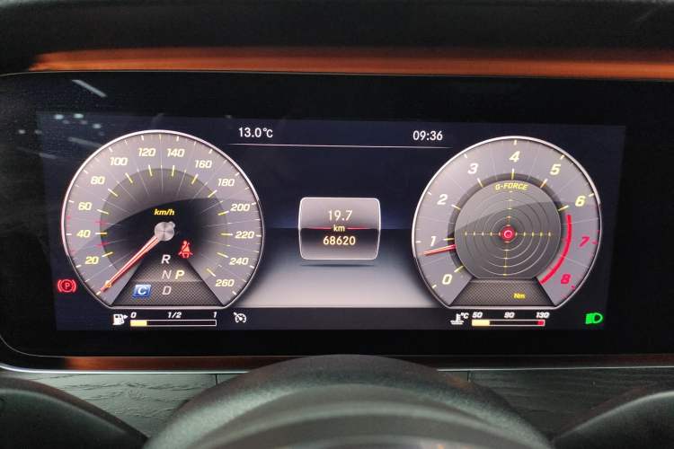 Used Mercedes-Benz E-Class 2020 Restyled E 300 L Sporty and Stylish Edition Instrument Cluster