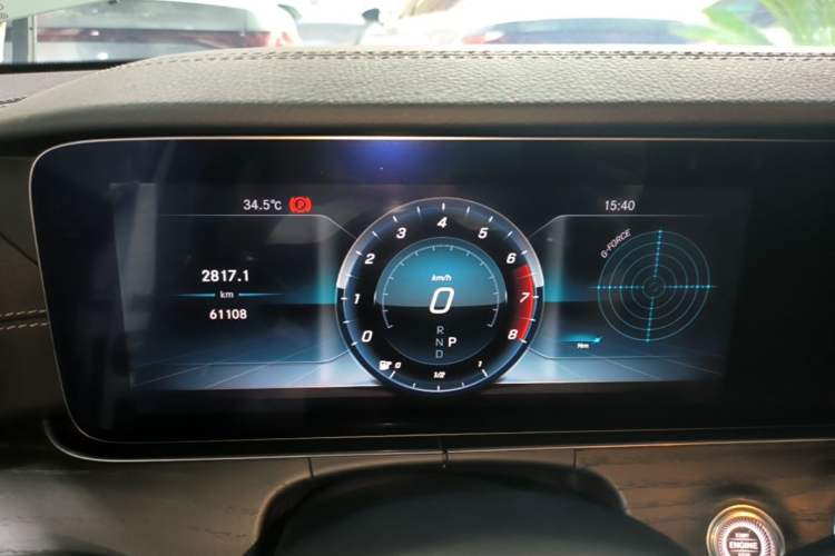 Used Mercedes-Benz E-Class 2020 Restyled E 300 L Sporty and Stylish Edition Instrument Cluster