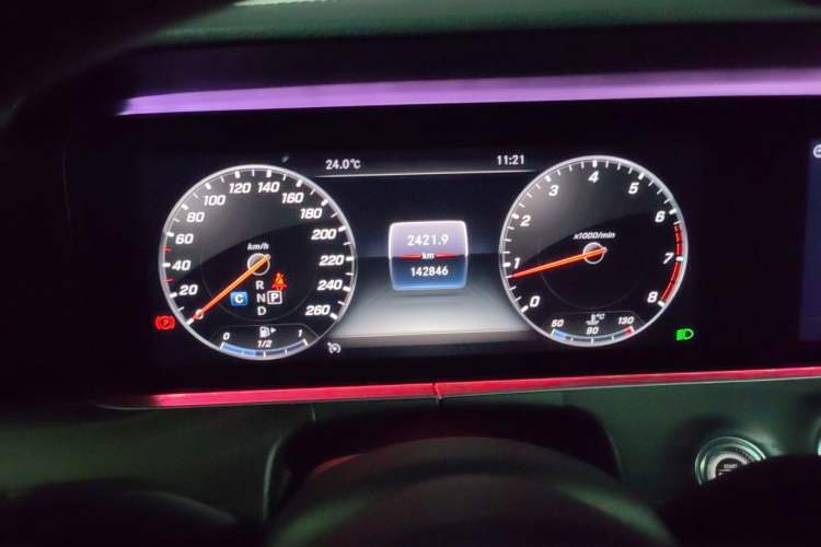 Used Mercedes-Benz E-Class 2020 E 300 L Sporty and Stylish Model Instrument Cluster