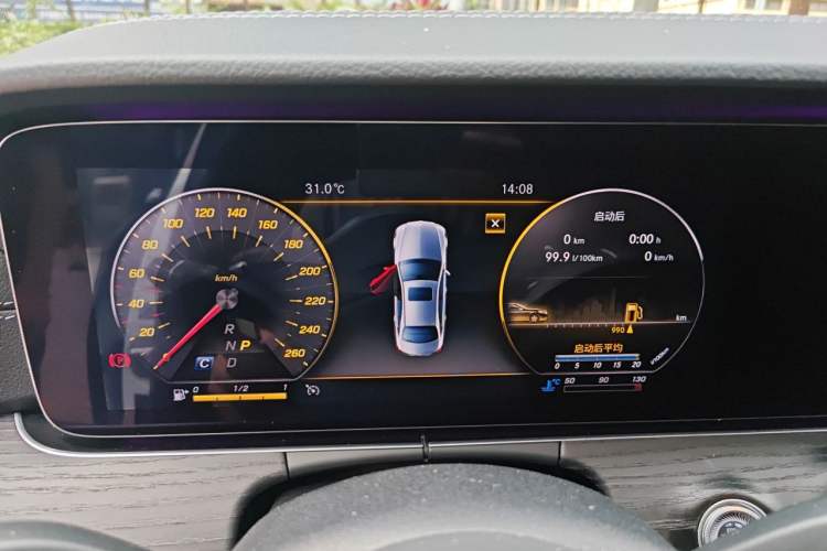 Used Mercedes-Benz E-Class 2020 Restyled E 300 L Sporty and Stylish Edition Instrument Cluster