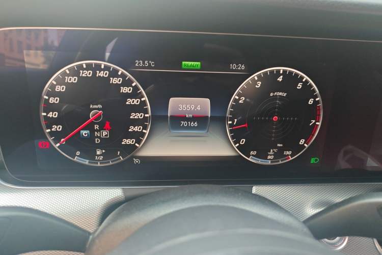 Used Mercedes-Benz E-Class 2020 Facelift E 260 Sport Edition Odometer Close Up