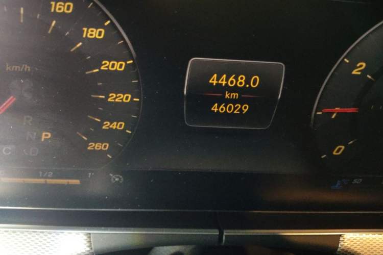 Used Mercedes-Benz E-Class 2020 E 260 Sport Edition 4MATIC Odometer Close Up