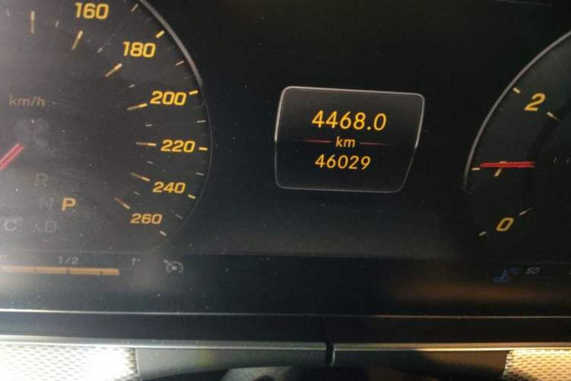 Used Mercedes-Benz E-Class 2020 E 260 Sport Edition 4MATIC Odometer Close Up