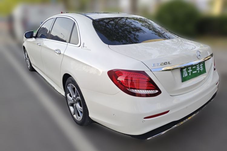 Used Mercedes-Benz E-Class 2020 E 300 L Sport Luxury Edition Rear Left 45 Deg