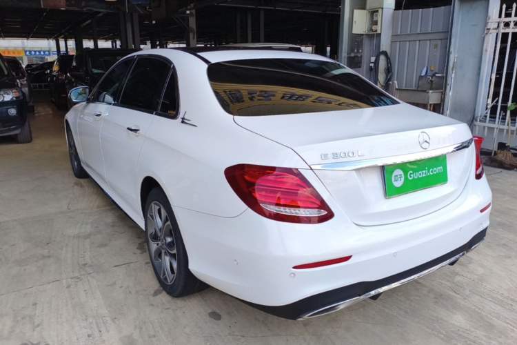 Used Mercedes-Benz E-Class 2020 E 300 L Sporty and Stylish Model Rear Left 45 Deg