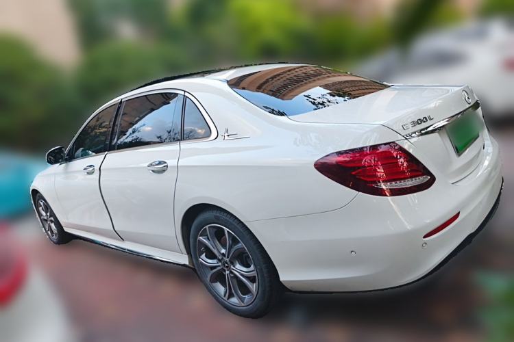 Used Mercedes-Benz E-Class 2020 E 300 L Sporty and Stylish Model Rear Left 45 Deg
