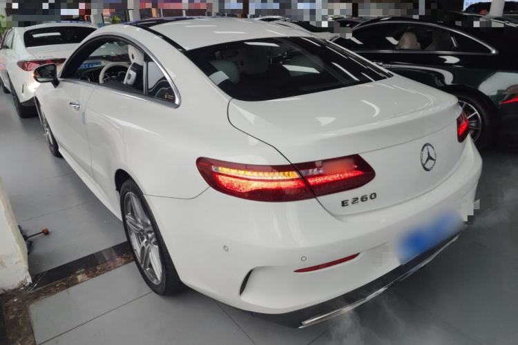 Used Mercedes-Benz E-Class 2020 E 260 Coupe Rear Left 45 Deg