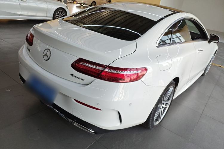 Used Mercedes-Benz E-Class 2020 E 260 4MATIC Coupe Rear Right 45 Deg