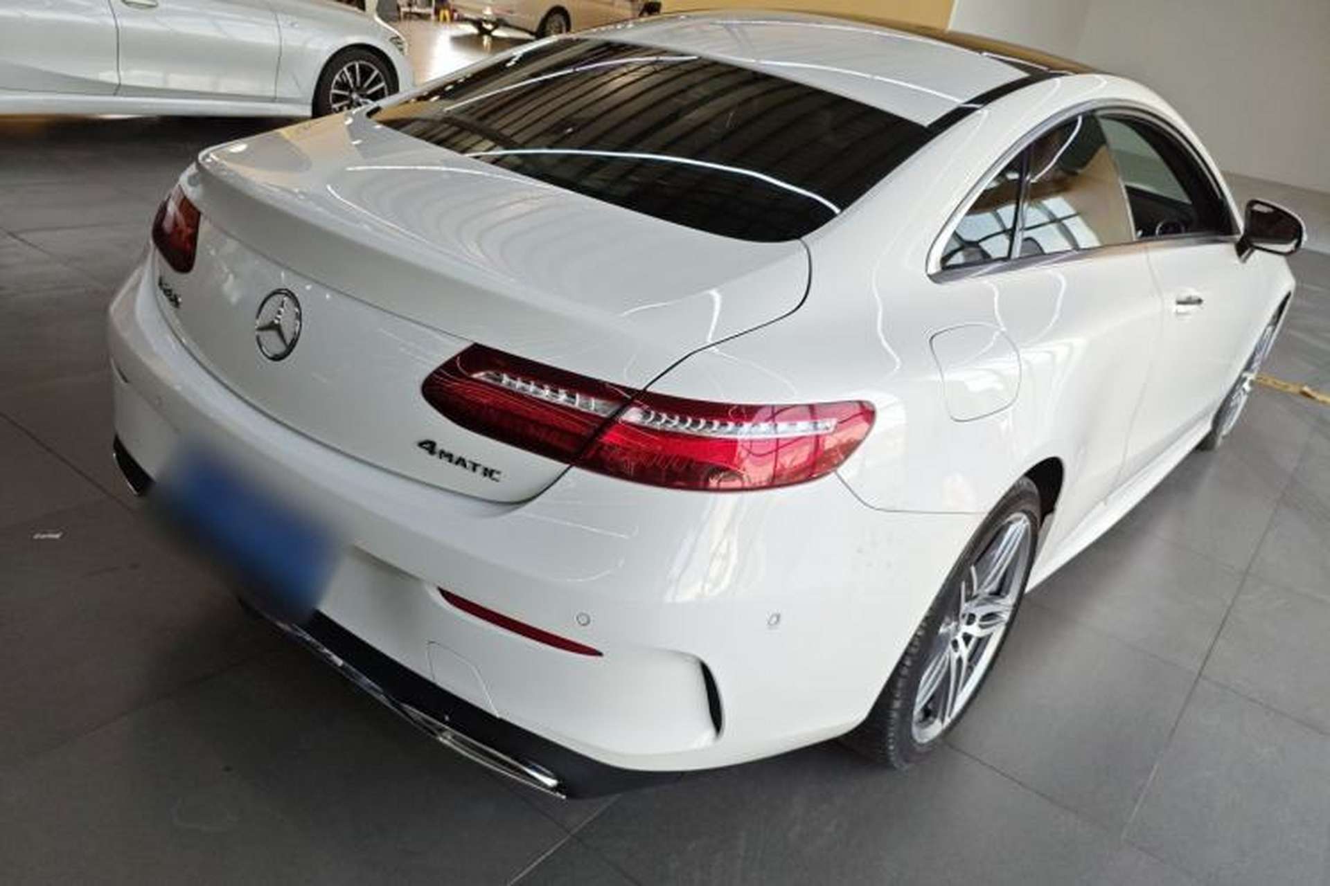 Used Mercedes-Benz E-Class 2020 E 260 4MATIC Coupe Rear Right 45 Deg