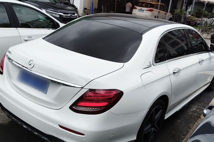 Used Mercedes-Benz E-Class 2020 Restyled E 300 L Sport Exclusive Edition Rear Right 45 Deg