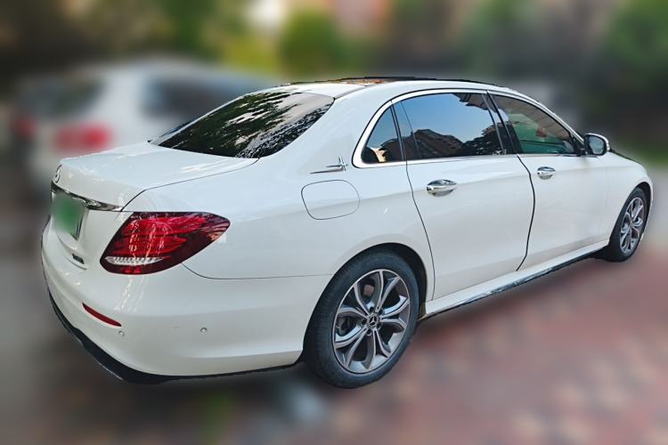 Used Mercedes-Benz E-Class 2020 E 300 L Sporty and Stylish Model Rear Right 45 Deg