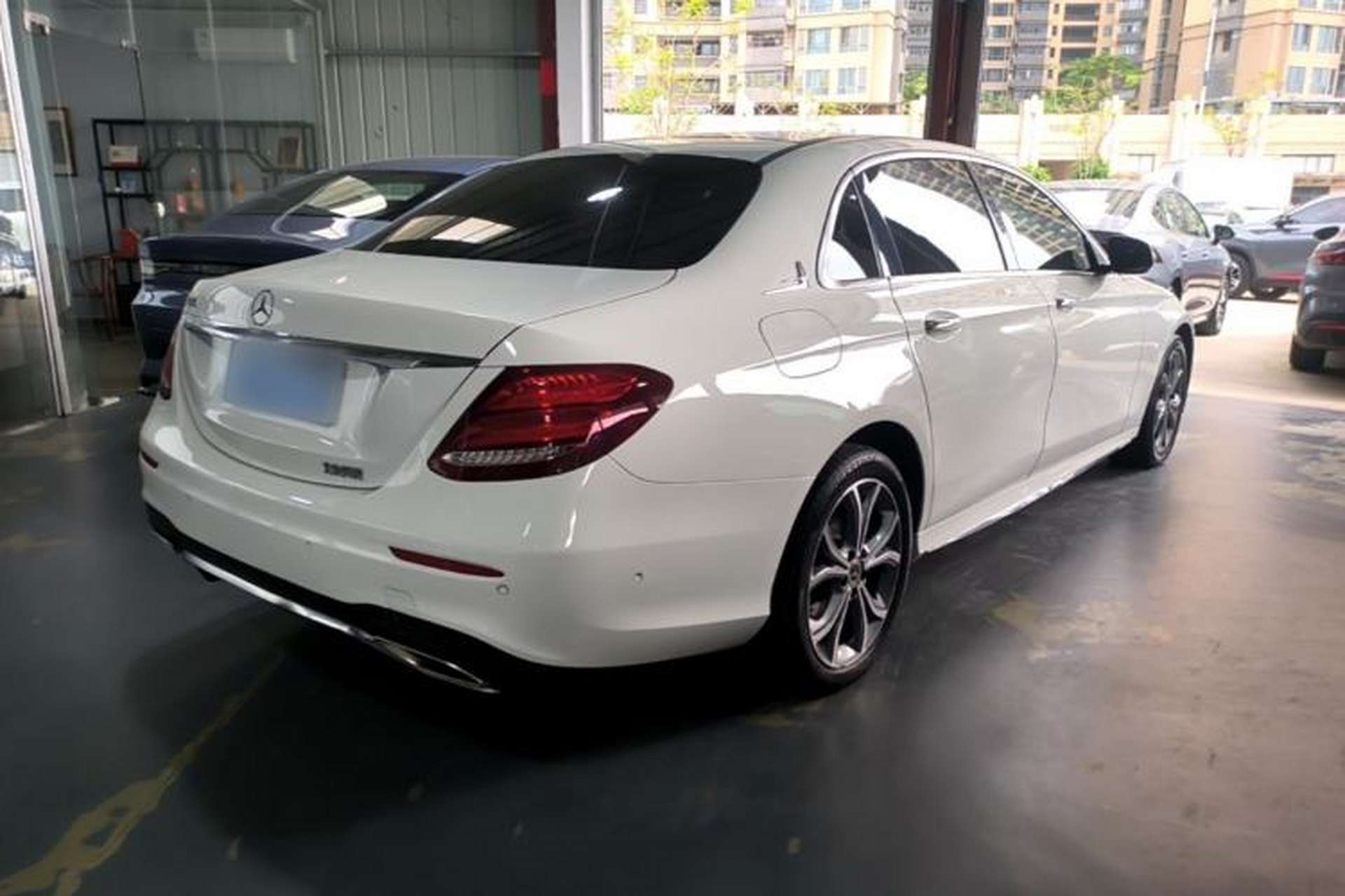 Used Mercedes-Benz E-Class 2020 Restyled E 300 L Sporty and Stylish Edition Rear Right 45 Deg