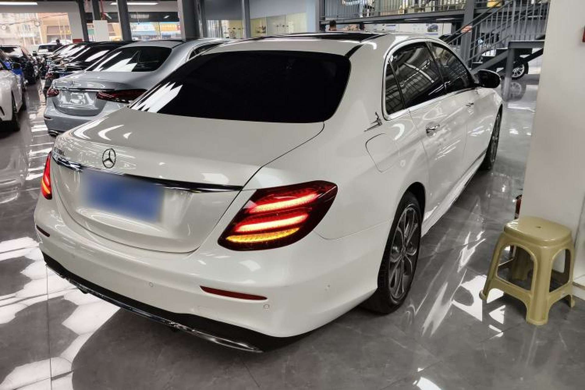 Used Mercedes-Benz E-Class 2020 E 300 L Sport Luxury Edition Rear Right 45 Deg