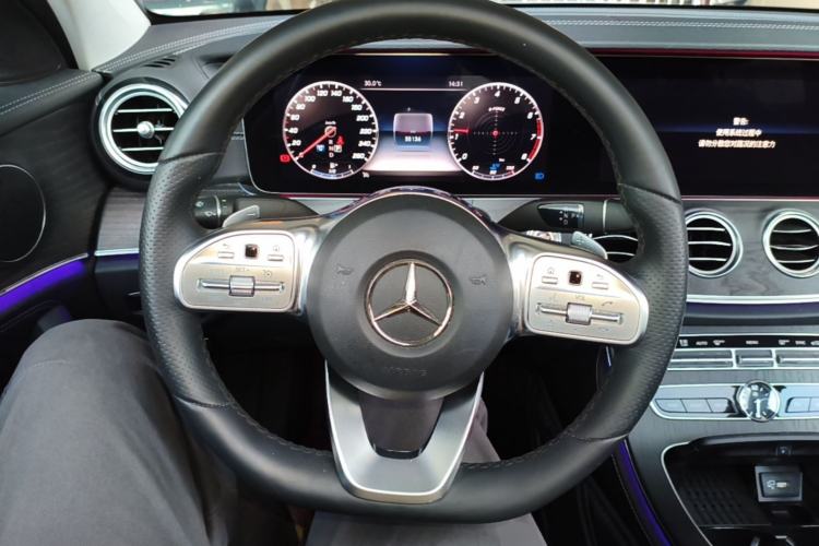Used Mercedes-Benz E-Class 2020 E 300 L Sporty and Stylish Model Steering Wheel