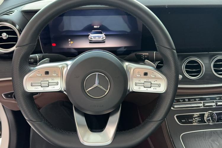 Used Mercedes-Benz E-Class 2020 E 300 L Sporty and Stylish Model Steering Wheel