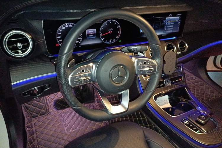 Used Mercedes-Benz E-Class 2020 E 300 L Sporty and Stylish Model Steering Wheel