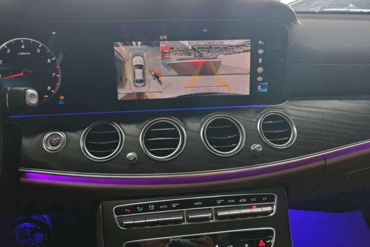 Used Mercedes-Benz E-Class 2021 Restyled E 300 L Sporty and Stylish Edition Audio And AC Panel