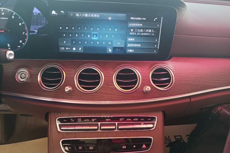 Used Mercedes-Benz E-Class 2021 Restyled E 300 L Luxury Edition Audio And AC Panel