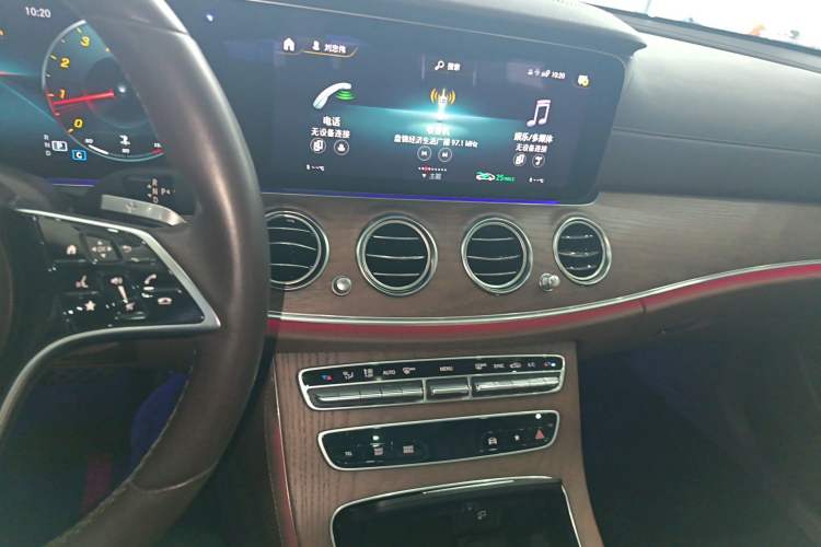 Used Mercedes-Benz E-Class 2021 Facelift E 300 L Stylish Edition Audio And AC Panel