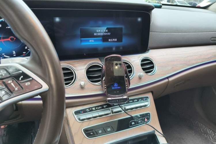 Used Mercedes-Benz E-Class 2021 Facelift E 300 L Stylish Edition Audio And AC Panel
