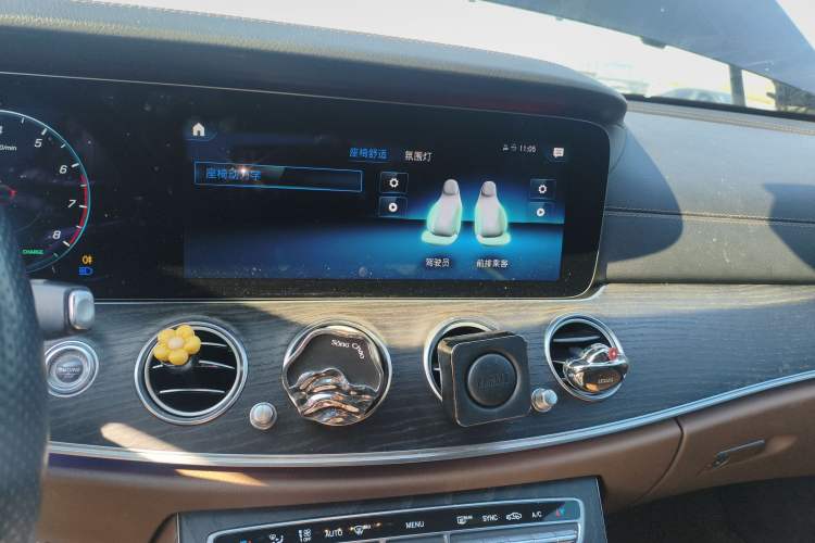 Used Mercedes-Benz E-Class 2021 E 260 Stylish Sports Edition Audio And AC Panel