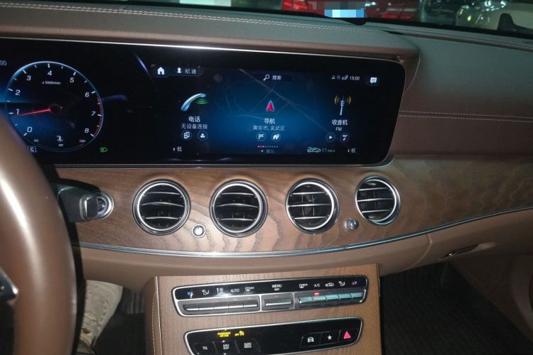 Used Mercedes-Benz E-Class 2021 Facelifted E 300 L Prestige Edition Audio And AC Panel