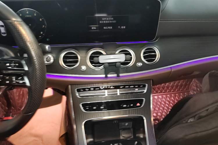 Used Mercedes-Benz E-Class 2021 Facelift E 260 L Sport Edition Audio And AC Panel
