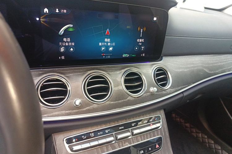 Used Mercedes-Benz E-Class 2021 Facelift E 300 L Stylish Edition Audio And AC Panel