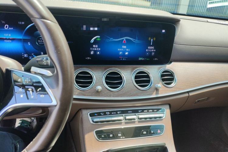 Used Mercedes-Benz E-Class 2021 E 300 L Luxury Model Audio And AC Panel