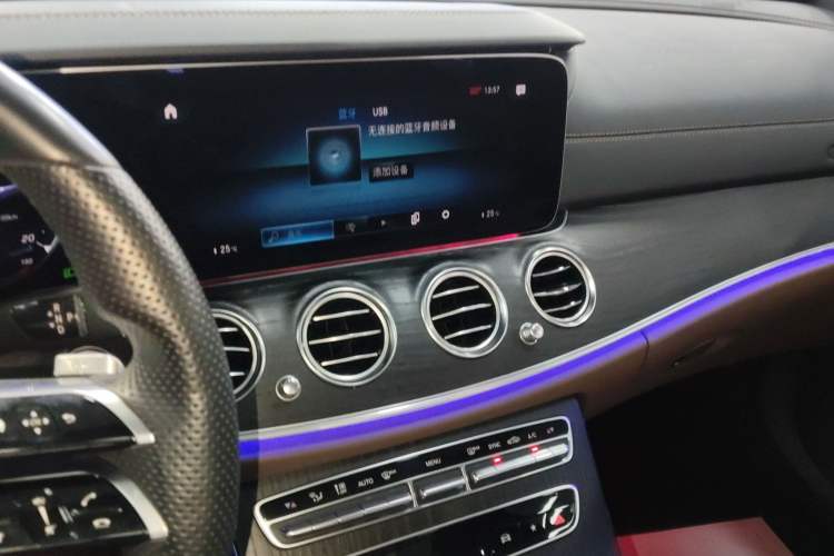 Used Mercedes-Benz E-Class 2021 Facelift E 260 L Sport Edition Audio And AC Panel