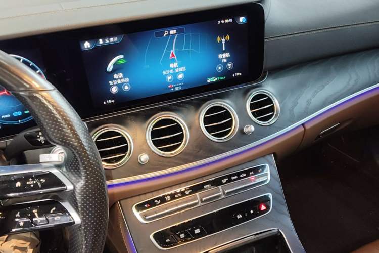 Used Mercedes-Benz E-Class 2021 E 260 Stylish Sports Edition Audio And AC Panel