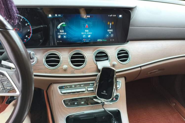 Used Mercedes-Benz E-Class 2021 E 300 L Luxury Model Audio And AC Panel