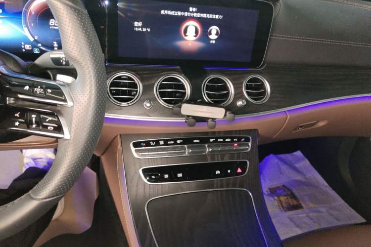 Used Mercedes-Benz E-Class 2021 Facelift E 300 L Stylish Edition Audio And AC Panel