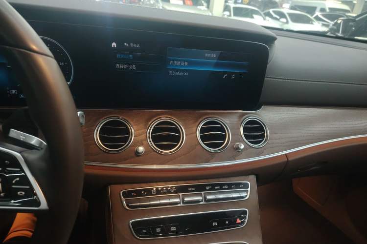 Used Mercedes-Benz E-Class 2021 Facelift E 300 L Stylish Edition Audio And AC Panel